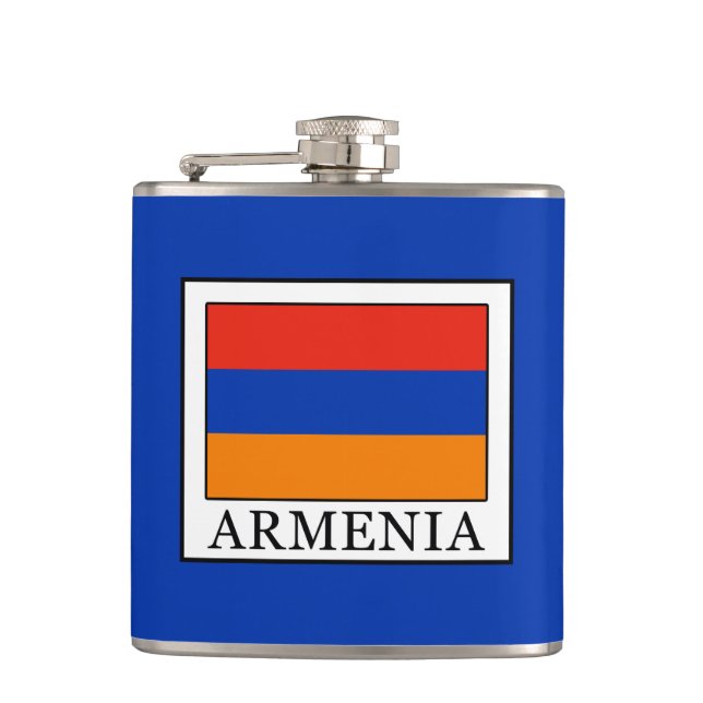 Armenia Hip Flask (Front)