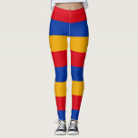 Armenia Leggings<br><div class="desc">Armenia flag colours</div>