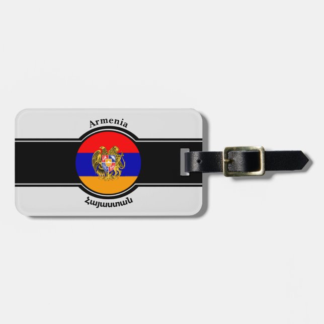 Armenia Luggage Tag (Front Horizontal)