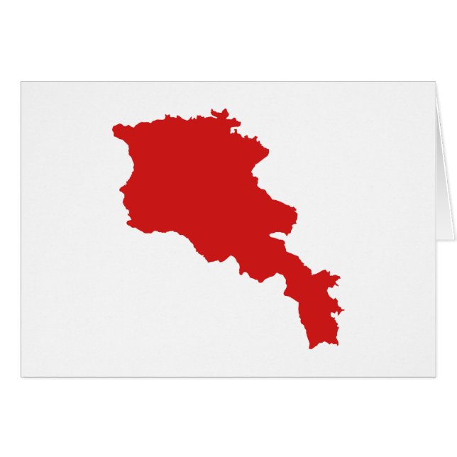 Armenia map (Front Horizontal)