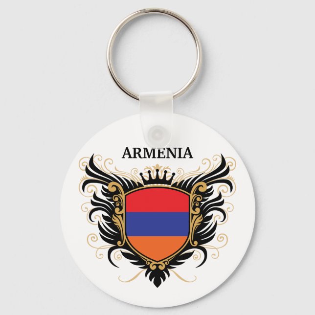 Armenia [personalise] key ring (Front)
