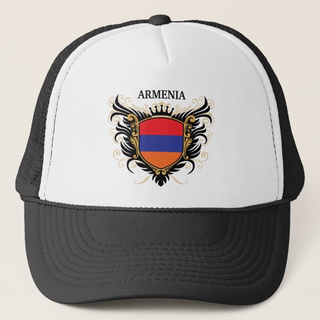 Armenia [personalise] trucker hat (Front)