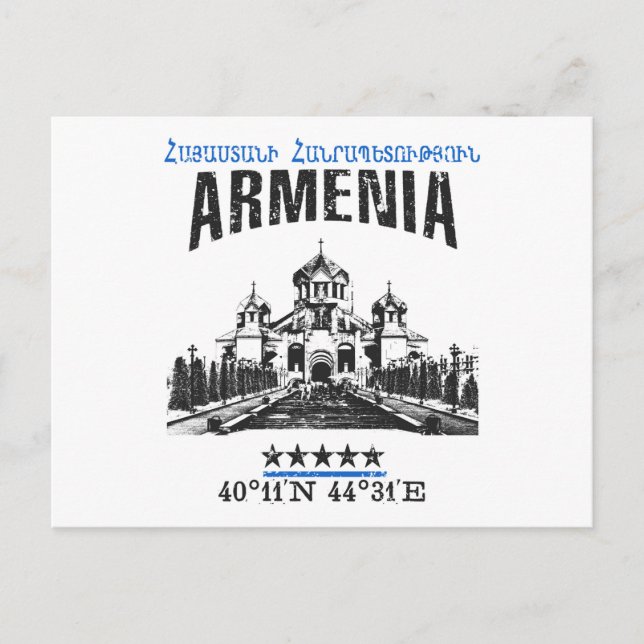 Armenia Postcard (Front)
