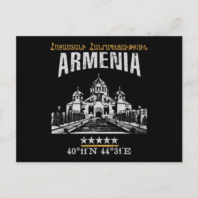 Armenia Postcard (Front)