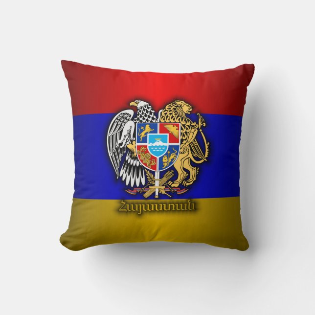 Armenia Pride Cushion (Front)