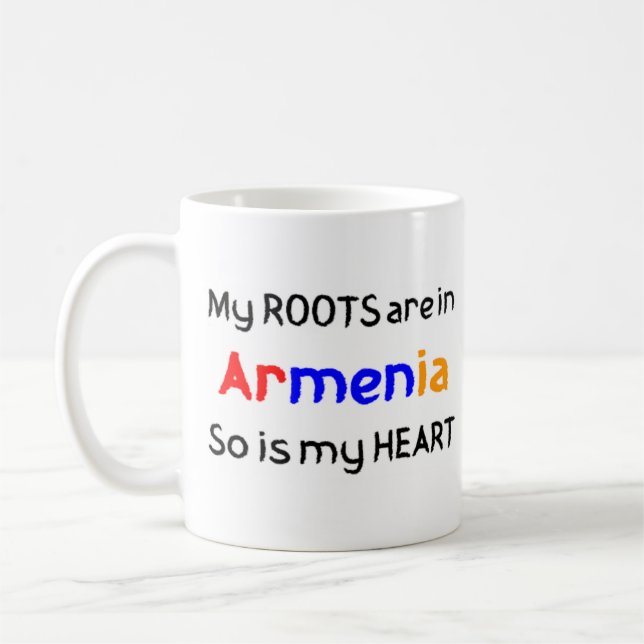 armenia roots coffee mug (Left)