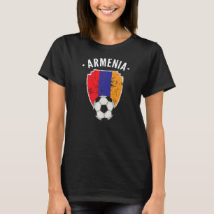 Armenia Soccer Armenia Flag Football Armenian Prid T-Shirt