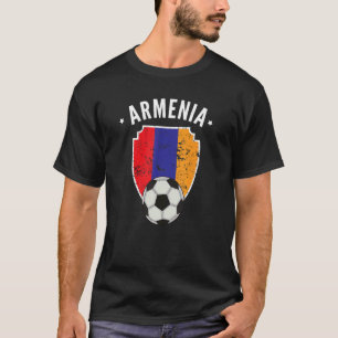 Armenia Soccer Armenia Flag Football Armenian Prid T-Shirt
