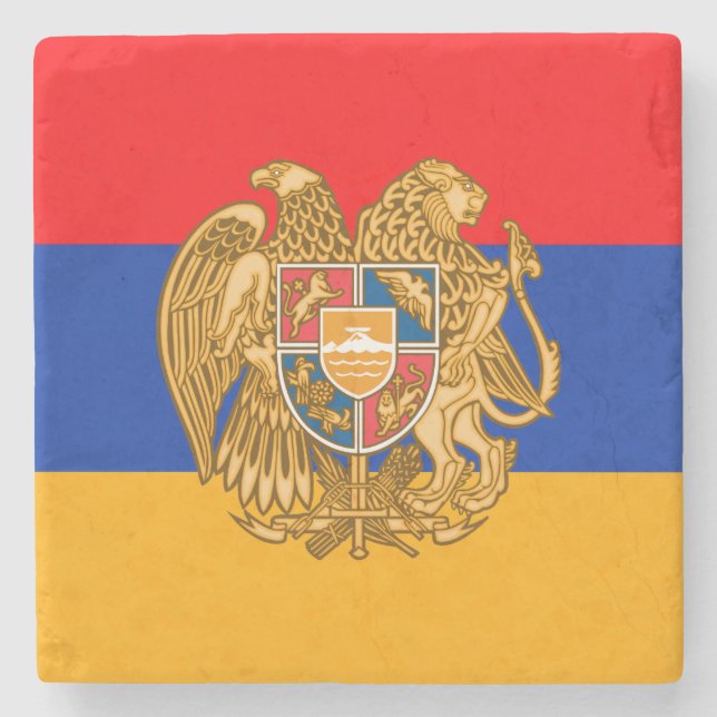 Armenia Stone Coaster (Front)