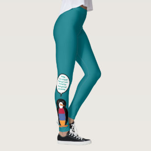 Armenia Talking Ms Penguin Personalised Leggings