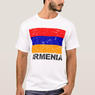 Armenia Vintage Flag T-Shirt