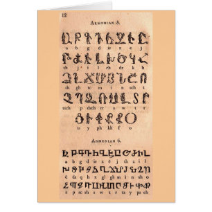 Armenian Alphabet