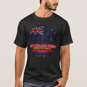 Armenian Armenia New Zealander New Zealand Tree T-Shirt