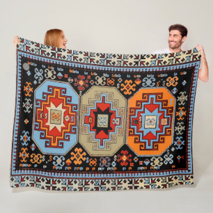 Armenian Art հայկական արվե Fleece Blanket