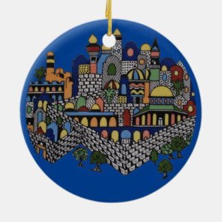 Armenian Ceramic Jerusalem Ornament