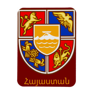 Armenian Coat of Arms Heritage & Symbols Magnet