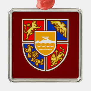 Armenian Coat of Arms Heritage & Symbols Metal Ornament