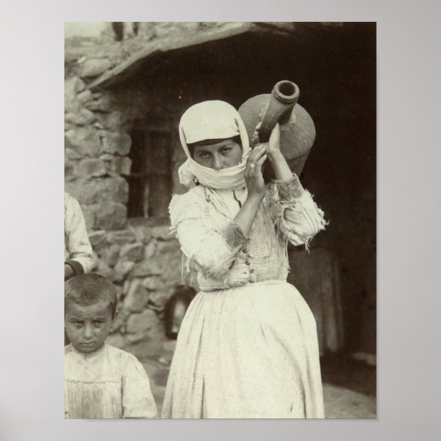 Armenian country girl, Yerevan Poster (Front)