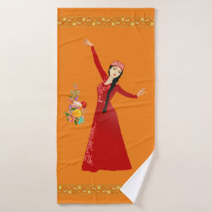 Armenian Dancer Towels