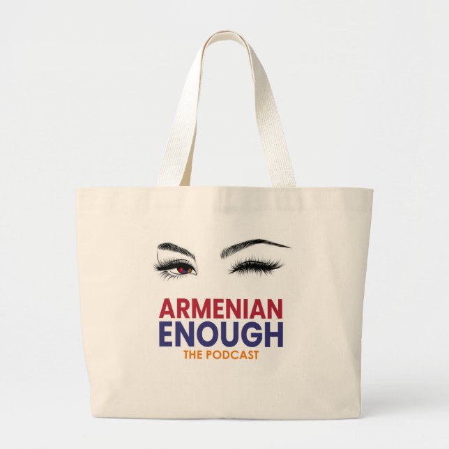 Armenian Enough Tote Bag (Front)