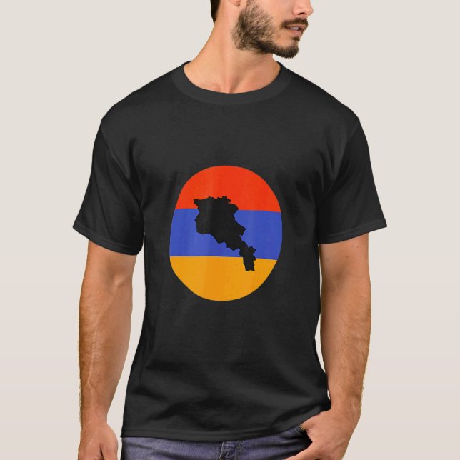 Armenian Flag   Armenia T-Shirt (Front)