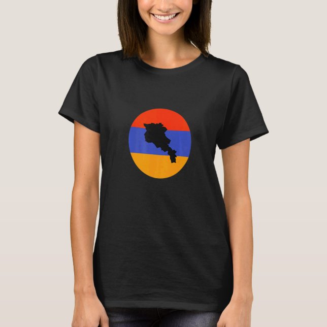 Armenian Flag  Armenia T-Shirt (Front)