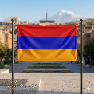 Armenian Flag Celebration Party Event Décor Banner