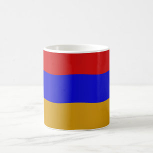 Armenian flag coffee mug