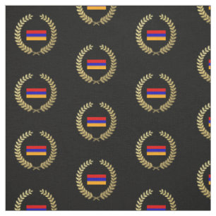 Armenian Flag Fabric
