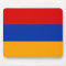 Armenian flag mouse pad
