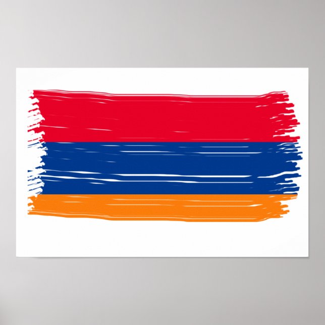 Armenian flag poster (Front)