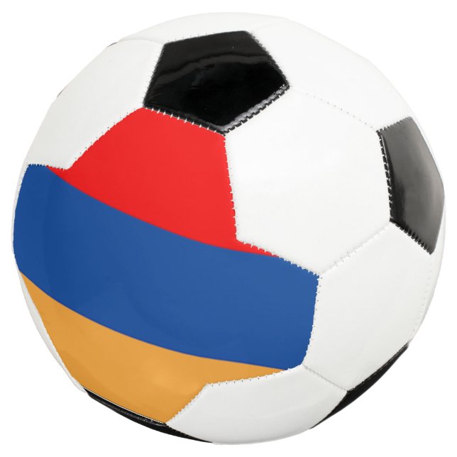 Armenian Flag soccer ball (Three Quarter)