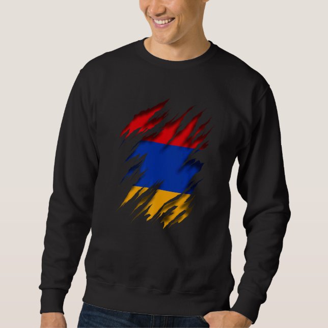 Armenian Flag Sweatshirt (Front)