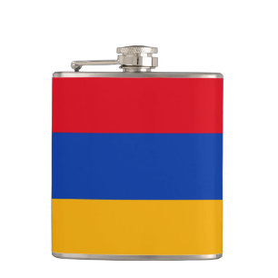 Armenian Flag & travel Armenia patriot /sports fan Hip Flask