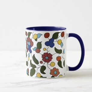 Armenian Floral Pattern Mug