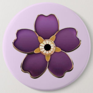 Armenian Flower Button