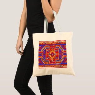 Armenian Folk Art Tote Bag