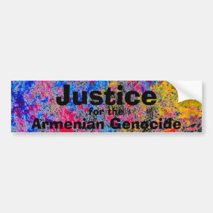Armenian Genocide Bumper Sticker