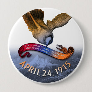Armenian Genocide Button