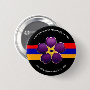 Armenian Genocide Button