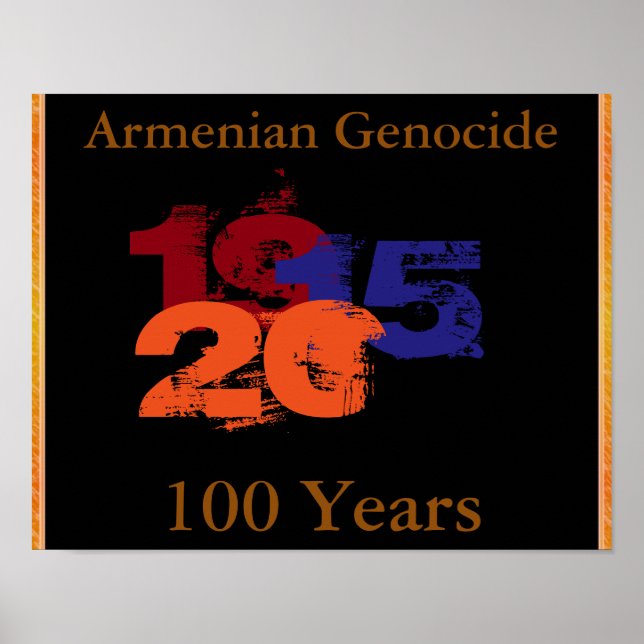 Armenian Genocide Poster (Front)