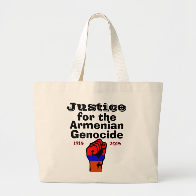 Armenian Genocide Tote Bag (Front)