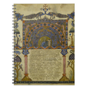 Armenian Gospel Book Mediaeval Manuscript