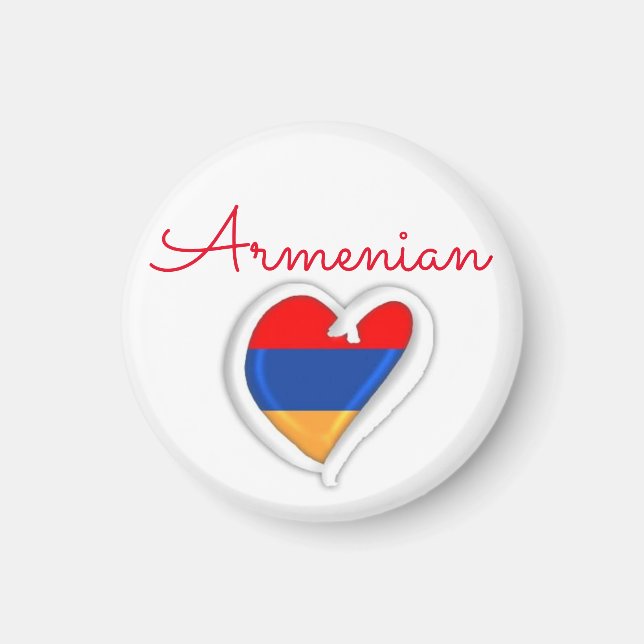 Armenian Heart| Heritage Magnet (Front)