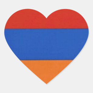 Armenian Heart Stickers