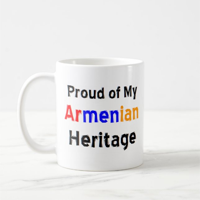 armenian heritage coffee mug (Left)