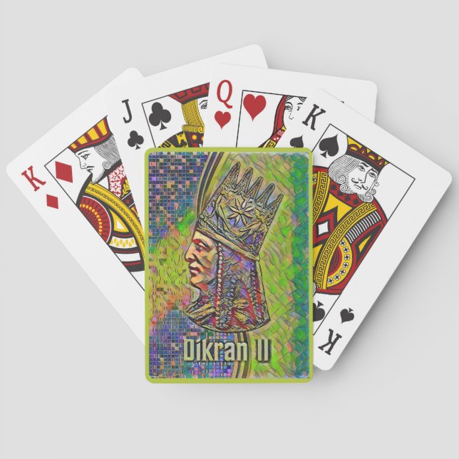 Armenian King Dikran Classic Playing Cards (Back)