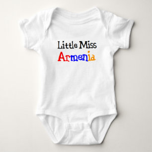 armenian little miss baby bodysuit