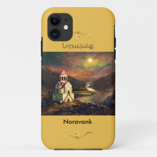 Armenian Noravank monastery iphone case