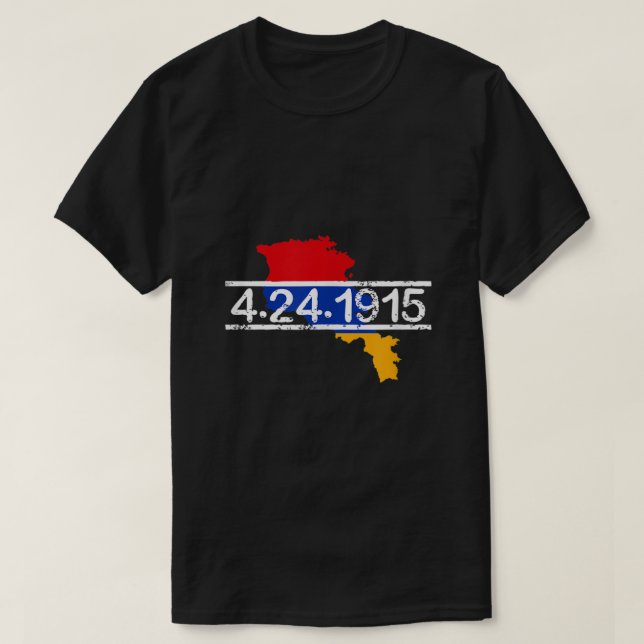 Armenian Pride Genocide Anniversary April Family M T-Shirt (Design Front)